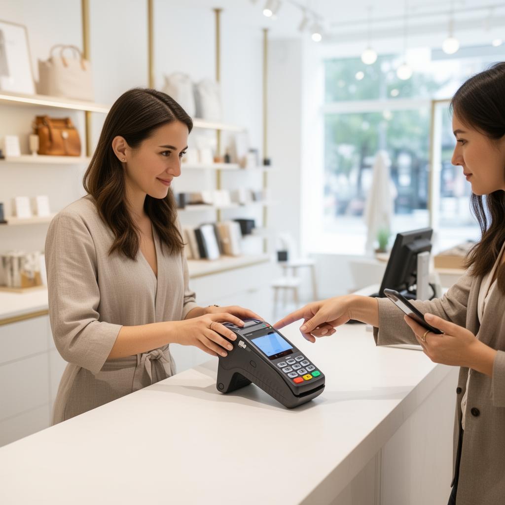 Boutique retail card payment